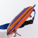 GUCCI Waist bag Nylon Purple Silver 752102 Auth bs32891V-6