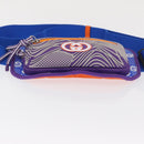 GUCCI Waist bag Nylon Purple Silver 752102 Auth bs32891V-5