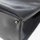GUCCI Hand Bag Patent leather 2way Black Silver 000 1118 0503 Auth bs32894-14
