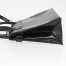 GUCCI Hand Bag Patent leather 2way Black Silver 000 1118 0503 Auth bs32894-5