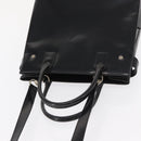 GUCCI Hand Bag Patent leather 2way Black Silver 000 1118 0503 Auth bs32894-6