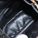 GUCCI Bamboo Body Bag Patent leather Black Gold 003 3444 0027 Auth bs32895-16