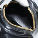GUCCI Bamboo Body Bag Patent leather Black Gold 003 3444 0027 Auth bs32895-21