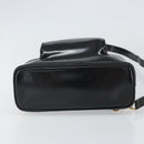 GUCCI Bamboo Body Bag Patent leather Black Gold 003 3444 0027 Auth bs32895-9