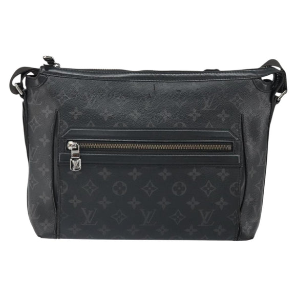 LOUIS VUITTON Monogram Eclipse Odyssey Messenger PM Bag M44223 LV Auth bs32897