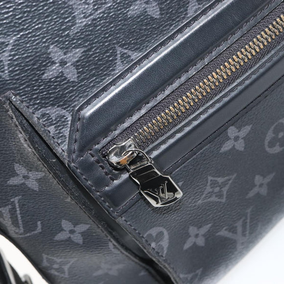LOUIS VUITTON Monogram Eclipse Odyssey Messenger PM Bag M44223 LV Auth bs32897