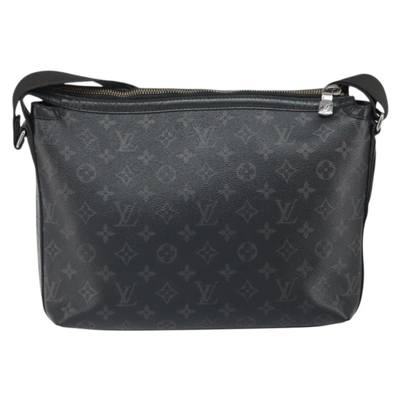 LOUIS VUITTON Monogram Eclipse Odyssey Messenger PM Bag M44223 LV Auth bs32897