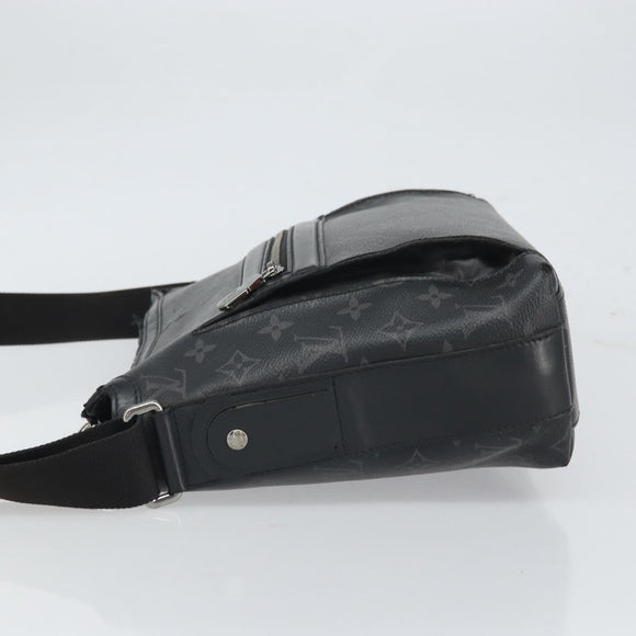 LOUIS VUITTON Monogram Eclipse Odyssey Messenger PM Bag M44223 LV Auth bs32897