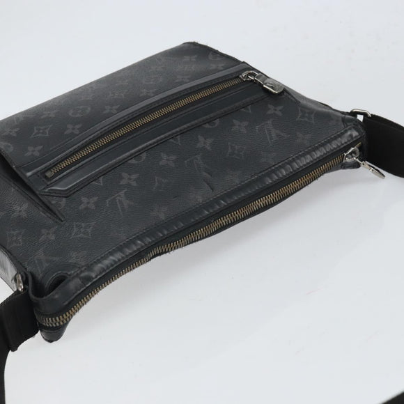 LOUIS VUITTON Monogram Eclipse Odyssey Messenger PM Tasche M44223 LV Auth bs32897