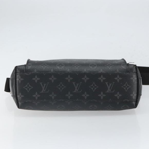 LOUIS VUITTON Monogram Eclipse Odyssey Messenger PM Bag M44223 LV Auth bs32897