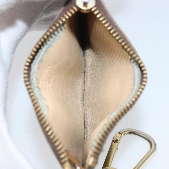 LOUIS VUITTON Monogram Cherry Blossom Pochette Cles Purse M92015 LV Auth bs32899