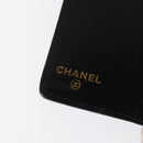 CHANEL Agenda Day Planner Cover Patent leather Gold Black CC Auth bs32900-13
