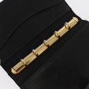 CHANEL Agenda Day Planner Cover Patent leather Gold Black CC Auth bs32900-14
