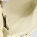 CHANEL Tote Bag Patent leather Beige Gold CC Auth bs32903-10