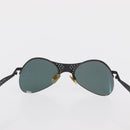 CHANEL Sunglasses plastic 2 Set Black Beige CC Auth bs32905-3