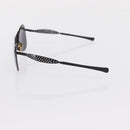 CHANEL Sunglasses plastic 2 Set Black Beige CC Auth bs32905-6