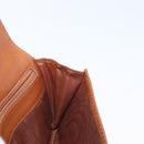 CHANEL Wallet Caviar Skin Brown Gold CC Auth bs32906-20