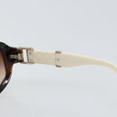 FENDI Sunglasses plastic Brown Auth bs32913-8