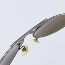 BVLGARI Sunglasses Metal Brown Auth bs32914-15