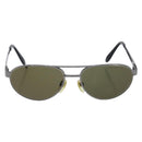 BVLGARI Sunglasses Metal Brown Auth bs32914-13