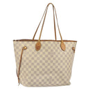 LOUIS VUITTON Damier Azur Neverfull MM Tote Bag N41605 LV Auth bs32916-1