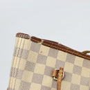 LOUIS VUITTON Damier Azur Neverfull MM Tote Bag N41605 LV Auth bs32916-8