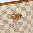 LOUIS VUITTON Damier Azur Neverfull MM Tote Bag N41605 LV Auth bs32916-9