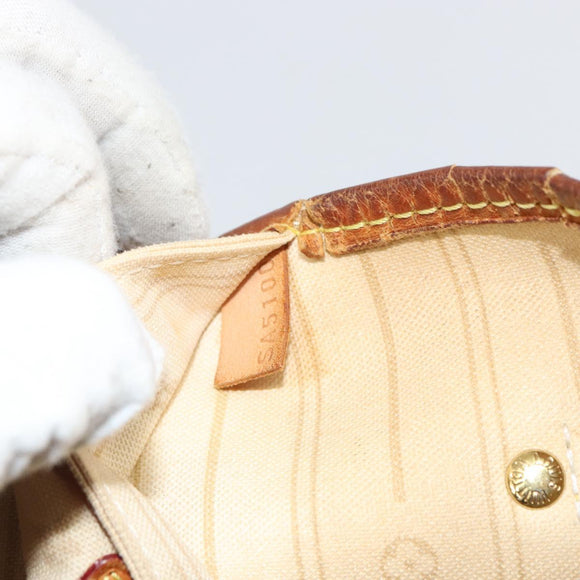 LOUIS VUITTON Damier Azur Neverfull MM Tote Bag N41605 LV Auth bs32916