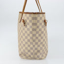 LOUIS VUITTON Damier Azur Neverfull MM Tote Bag N41605 LV Auth bs32916-3