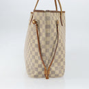 LOUIS VUITTON Damier Azur Neverfull MM Tote Bag N41605 LV Auth bs32916-4