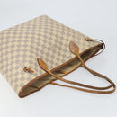LOUIS VUITTON Damier Azur Neverfull MM Tote Bag N41605 LV Auth bs32916-6