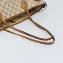LOUIS VUITTON Damier Azur Neverfull MM Tote Bag N41605 LV Auth bs32916-7