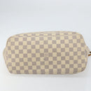 LOUIS VUITTON Damier Azur Neverfull MM Tote Bag N41605 LV Auth bs32916-5