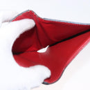 LOUIS VUITTON Monogram Portefeuille Purse Compact Wallet Red M67478 Auth bs32923-9