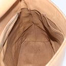 Chloe Shoulder Bag Leather Beige Auth bs32925-21