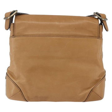 Chloe Shoulder Bag Leather Beige Auth bs32925 - 0