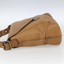 Chloe Shoulder Bag Leather Beige Auth bs32925-3