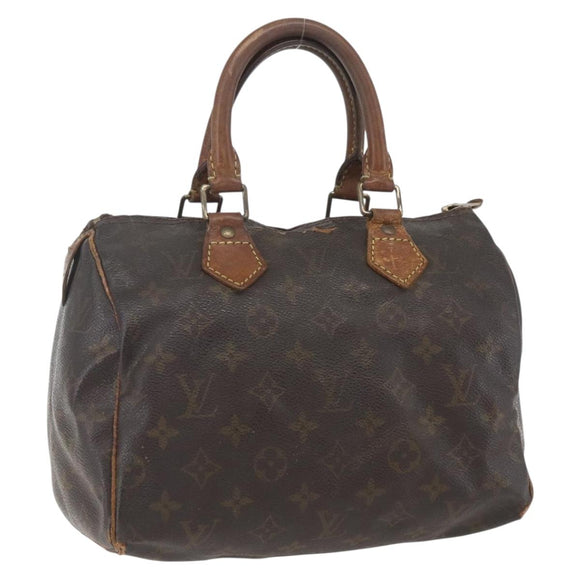 LOUIS VUITTON Monogram Speedy 25 Hand Bag M41528 LV Auth bs32930