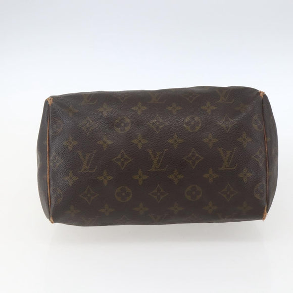 LOUIS VUITTON Monogram Speedy 25 Hand Bag M41528 LV Auth bs32930