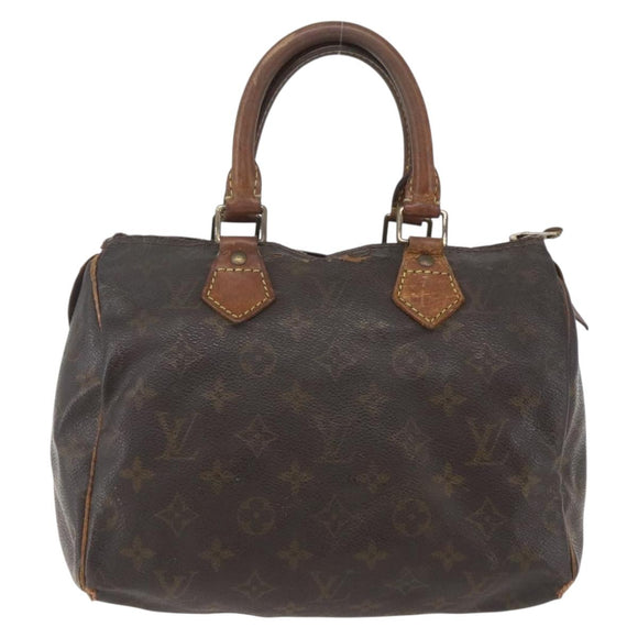 LOUIS VUITTON Monogram Speedy 25 Hand Bag M41528 LV Auth bs32930
