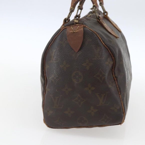 LOUIS VUITTON Monogram Speedy 25 Hand Bag M41528 LV Auth bs32930
