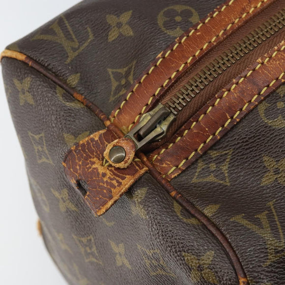 LOUIS VUITTON Monogram Sac Souple 35 Boston Bag M41626 LV Auth bs32932