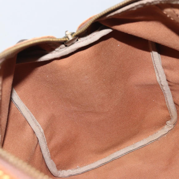 LOUIS VUITTON Monogram Sac Souple 35 Boston Bag M41626 LV Auth bs32932