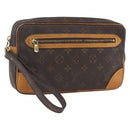 LOUIS VUITTON Monogram Marly Dragonne GM Clutch Bag M51825 LV Auth bs32933-1
