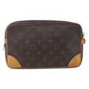 LOUIS VUITTON Monogram Marly Dragonne GM Clutch Bag M51825 LV Auth bs32933-2