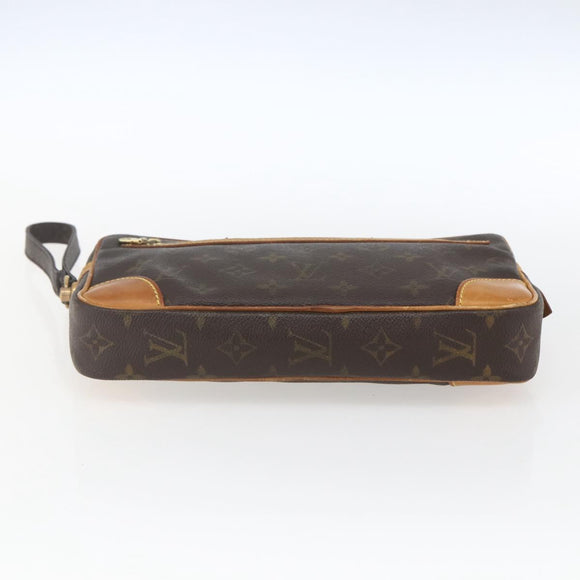 LOUIS VUITTON Monogram Marly Dragonne GM Clutch Bag M51825 LV Auth bs32933