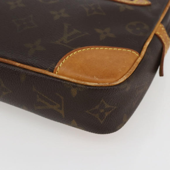 LOUIS VUITTON Monogram Marly Dragonne GM Clutch Bag M51825 LV Auth bs32933
