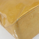 LOUIS VUITTON Monogram Vernis Reade MM Hand Bag Beige M91141 LV Auth bs32935-17