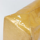 LOUIS VUITTON Monogram Vernis Reade MM Hand Bag Beige M91141 LV Auth bs32935-9