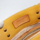 LOUIS VUITTON Monogram Vernis Reade MM Hand Bag Beige M91141 LV Auth bs32935-19